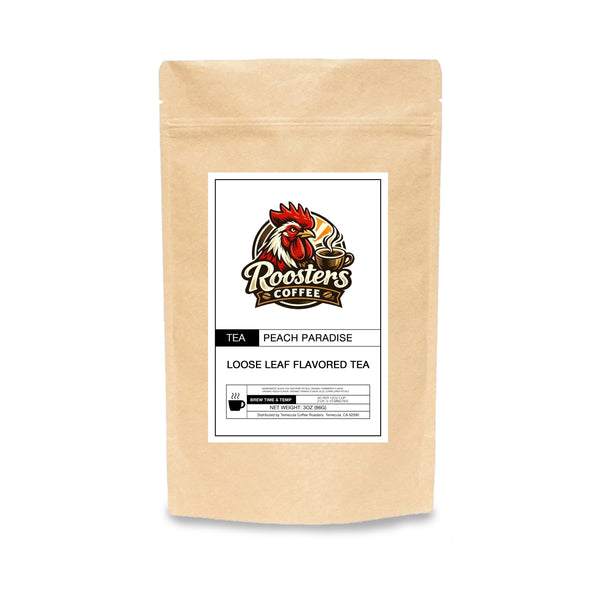 Peach Fruit Tea | Sweet Tropical Peach Blend – Roosters Coffee